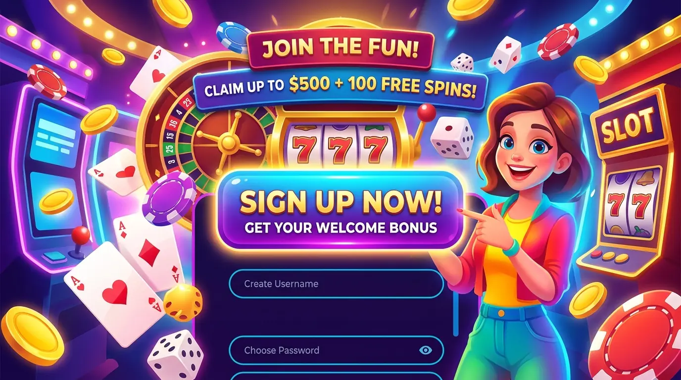Mega casino registration